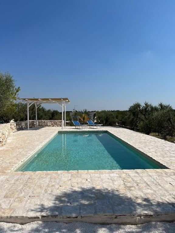 Casa Giuliveto - Charmantes Ferienhaus Mit Privatpool In Olivenhain Ostuni Luaran gambar