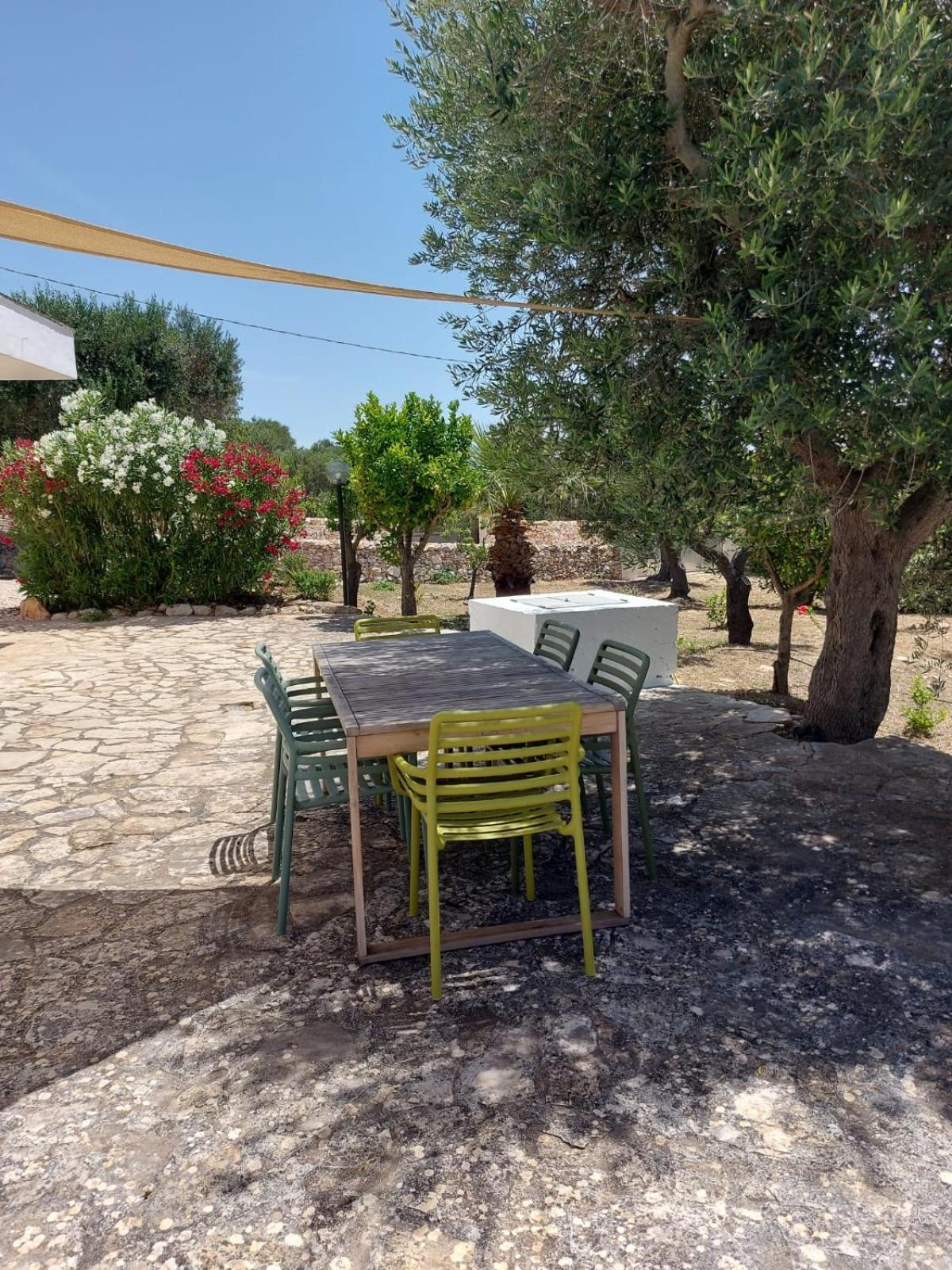 Casa Giuliveto - Charmantes Ferienhaus Mit Privatpool In Olivenhain Ostuni Luaran gambar
