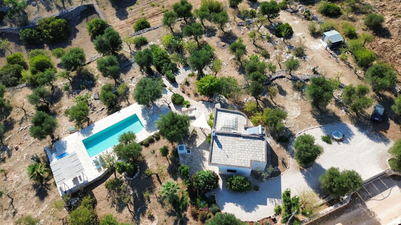 Casa Giuliveto - Charmantes Ferienhaus Mit Privatpool In Olivenhain Ostuni Luaran gambar