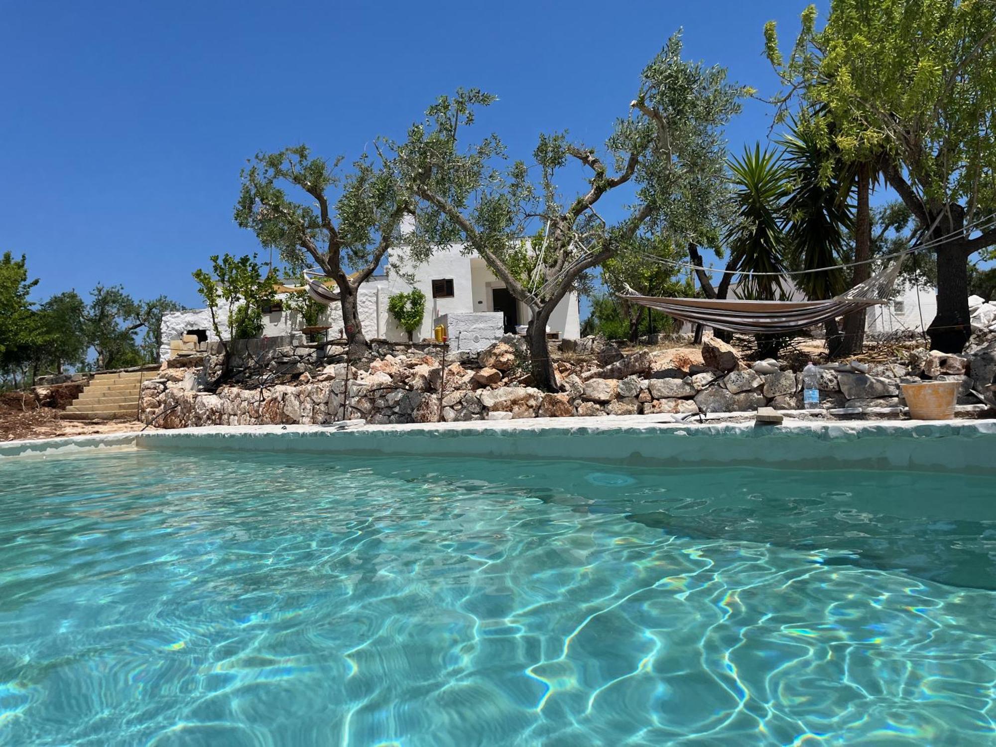 Casa Giuliveto - Charmantes Ferienhaus Mit Privatpool In Olivenhain Ostuni Luaran gambar